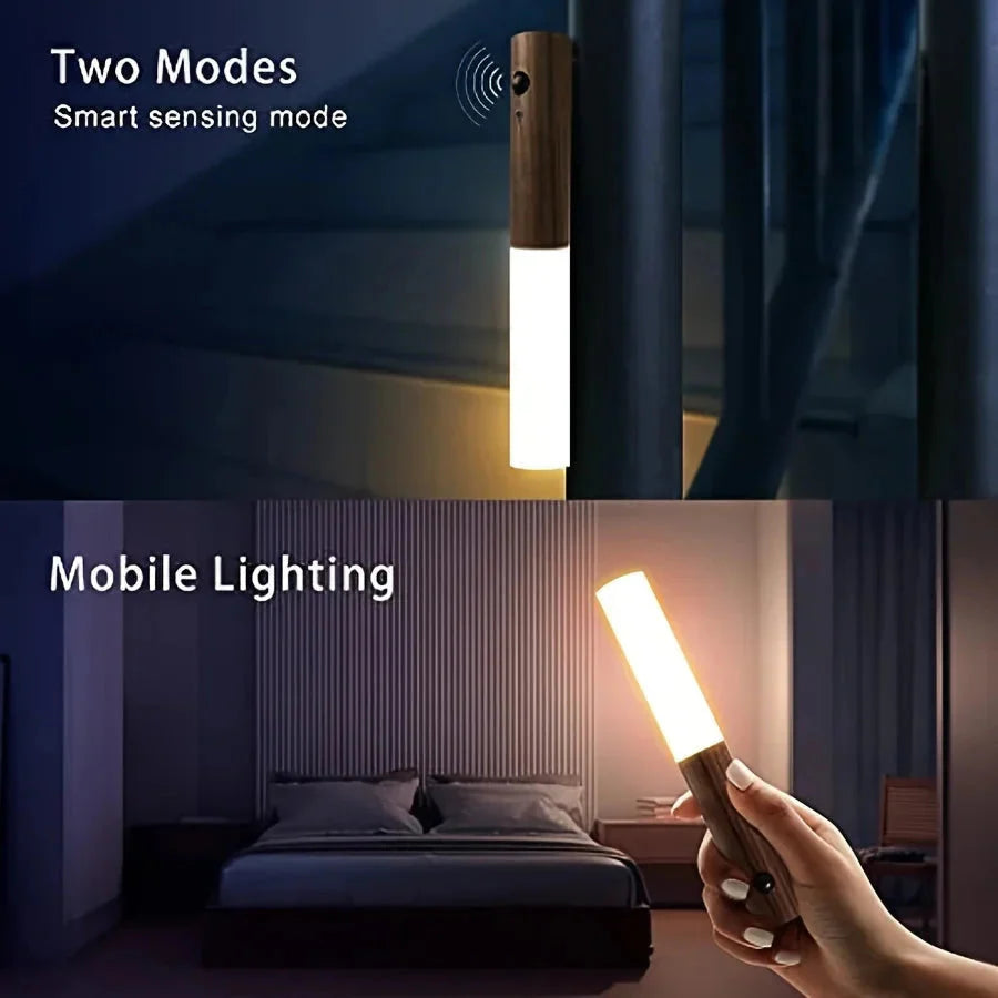 Mobile motion sensor lights