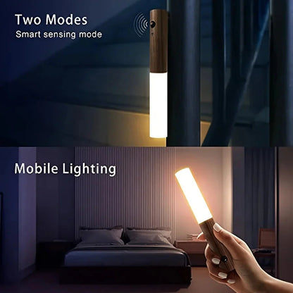 Mobile motion sensor lights