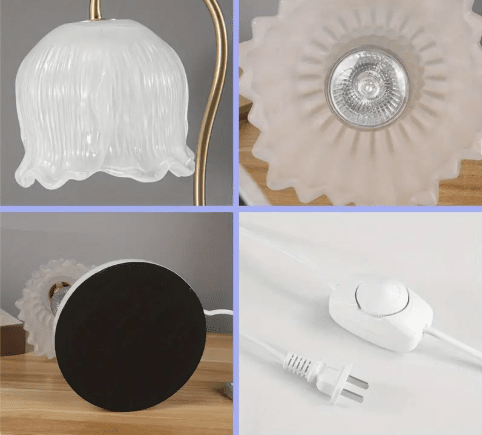 Different views of candle warmer lamp